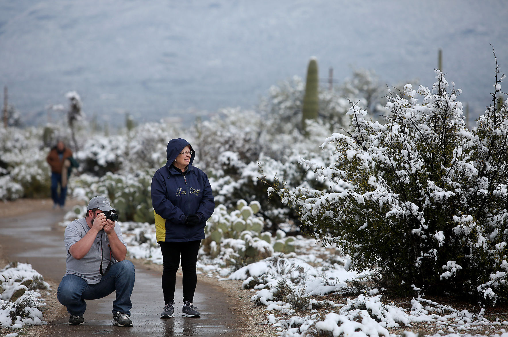 Snow in Southern Arizona